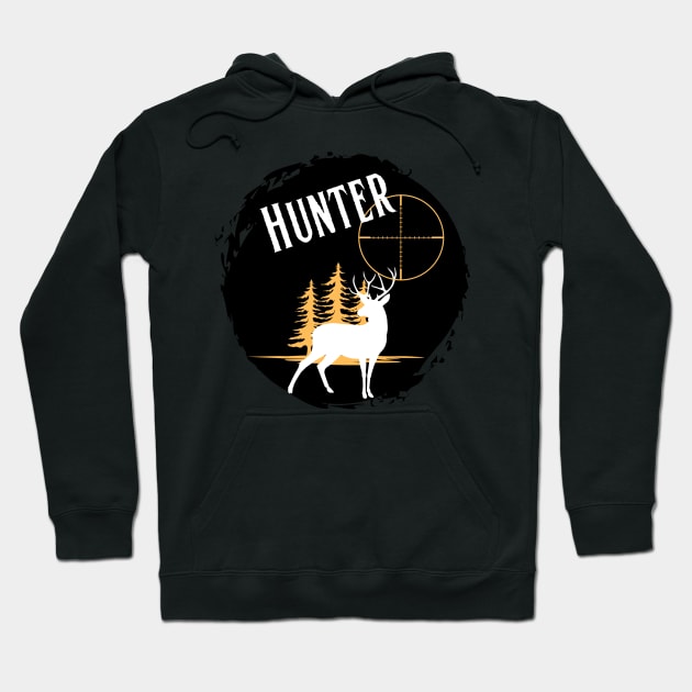 Hunting in the wild outdoors Hoodie by JLBCreations